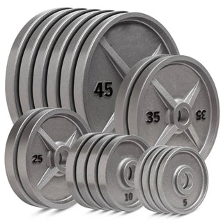 Olympic Plates and Barbells
